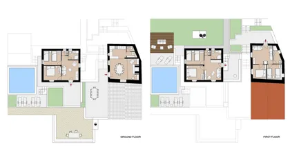 Villa Dvori floor plan